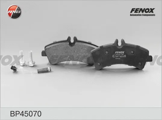 BP45070 FENOX Комплект тормозных колодок, дисковый тормоз (фото 1)