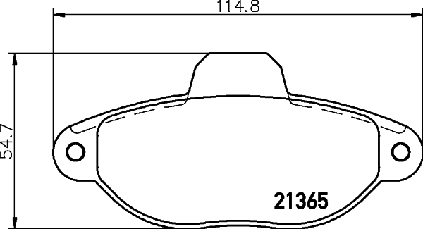 PCP1529 DON Комплект тормозных колодок, дисковый тормоз (фото 1)
