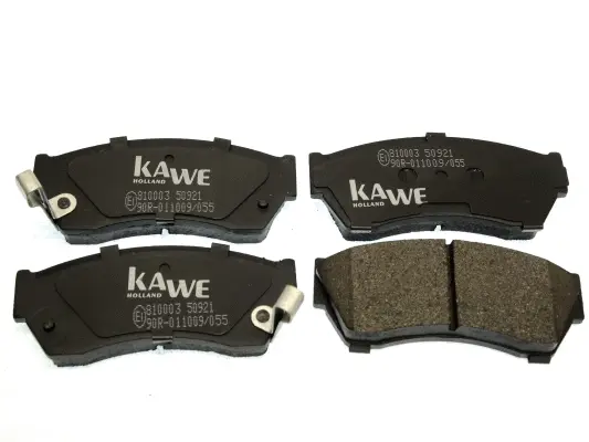 810003 KAWE Комплект тормозных колодок, дисковый тормоз (фото 1)