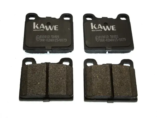 810012 KAWE Комплект тормозных колодок, дисковый тормоз (фото 1)