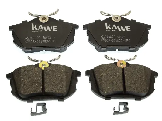 810028 KAWE Комплект тормозных колодок, дисковый тормоз (фото 1)