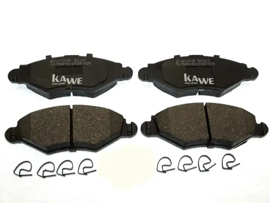 810035 KAWE Комплект тормозных колодок, дисковый тормоз (фото 1)