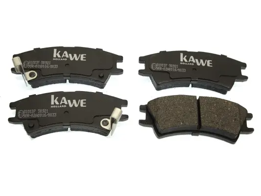 810037 KAWE Комплект тормозных колодок, дисковый тормоз (фото 1)