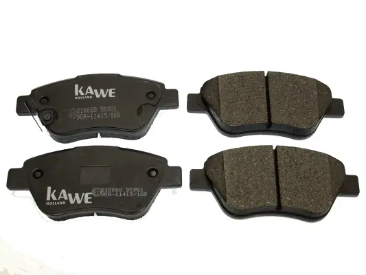 810068 KAWE Комплект тормозных колодок, дисковый тормоз (фото 1)
