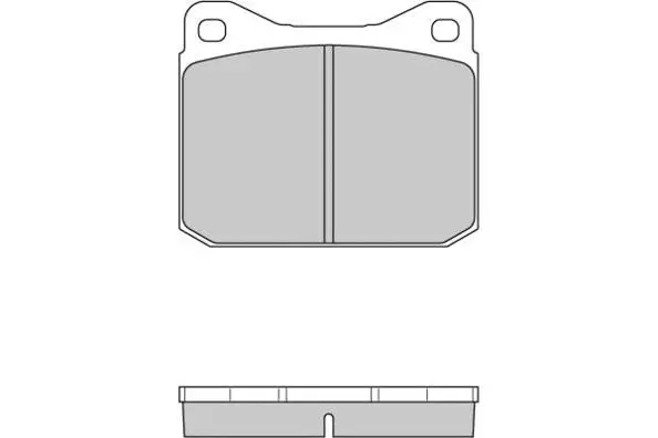12-0097 E.T.F. Комплект тормозных колодок, дисковый тормоз (фото 1)