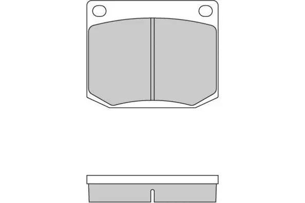 12-0112 E.T.F. Комплект тормозных колодок, дисковый тормоз (фото 1)
