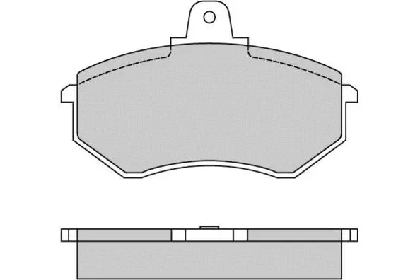 12-0186 E.T.F. Комплект тормозных колодок, дисковый тормоз (фото 1)