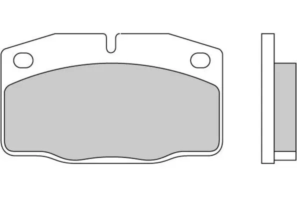 12-0271 E.T.F. Комплект тормозных колодок, дисковый тормоз (фото 1)