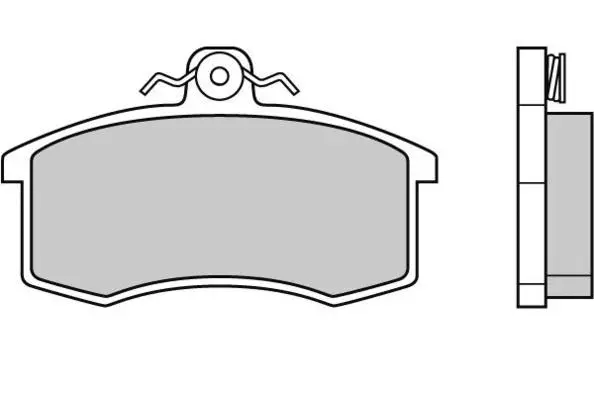 12-0333 E.T.F. Комплект тормозных колодок, дисковый тормоз (фото 1)