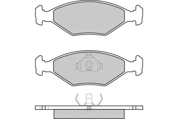 12-0343-1 E.T.F. Комплект тормозных колодок, дисковый тормоз (фото 1)