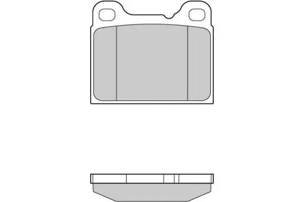 12-0383 E.T.F. Комплект тормозных колодок, дисковый тормоз (фото 1)