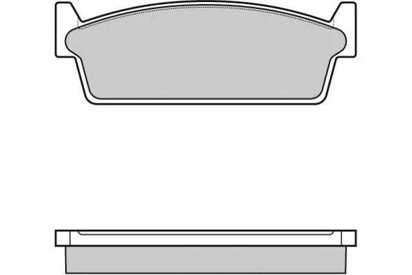 12-0440 E.T.F. Комплект тормозных колодок, дисковый тормоз (фото 1)