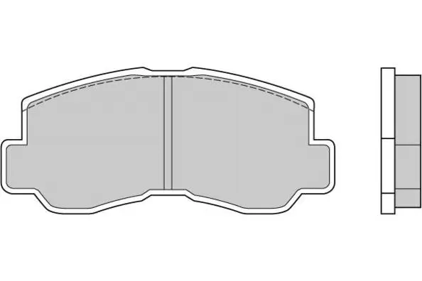 12-0508 E.T.F. Комплект тормозных колодок, дисковый тормоз (фото 1)