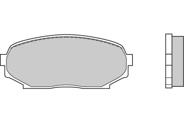 12-0515 E.T.F. Комплект тормозных колодок, дисковый тормоз (фото 1)