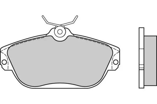12-0582 E.T.F. Комплект тормозных колодок, дисковый тормоз (фото 1)