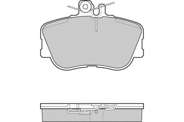 12-0586 E.T.F. Комплект тормозных колодок, дисковый тормоз (фото 1)
