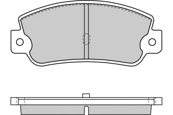 12-0714 E.T.F. Комплект тормозных колодок, дисковый тормоз (фото 1)