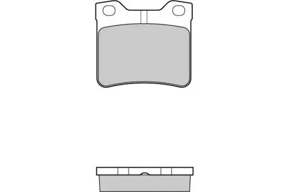 12-0728 E.T.F. Комплект тормозных колодок, дисковый тормоз (фото 1)