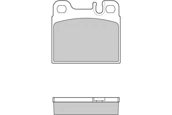 12-0758 E.T.F. Комплект тормозных колодок, дисковый тормоз (фото 1)