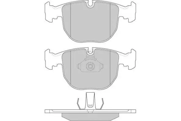 12-0774 E.T.F. Комплект тормозных колодок, дисковый тормоз (фото 1)