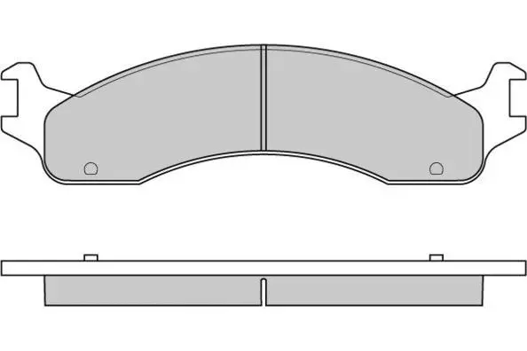 12-0830 E.T.F. Комплект тормозных колодок, дисковый тормоз (фото 1)