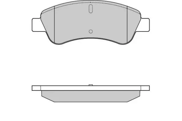 12-0928 E.T.F. Комплект тормозных колодок, дисковый тормоз (фото 1)