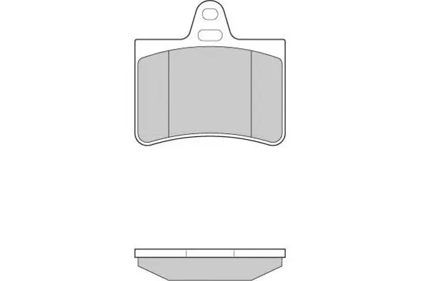 12-0938 E.T.F. Комплект тормозных колодок, дисковый тормоз (фото 1)