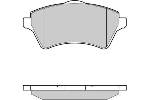 12-0960 E.T.F. Комплект тормозных колодок, дисковый тормоз (фото 1)
