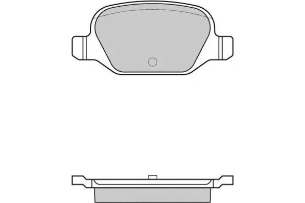 12-0974 E.T.F. Комплект тормозных колодок, дисковый тормоз (фото 1)