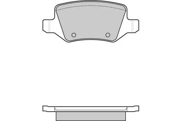 12-0983 E.T.F. Комплект тормозных колодок, дисковый тормоз (фото 1)
