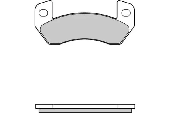12-1003 E.T.F. Комплект тормозных колодок, дисковый тормоз (фото 1)
