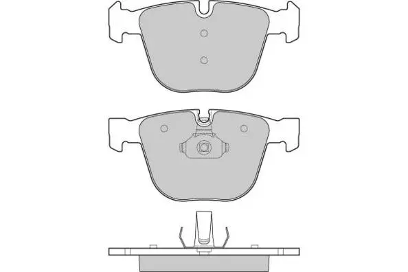 12-1115 E.T.F. Комплект тормозных колодок, дисковый тормоз (фото 1)