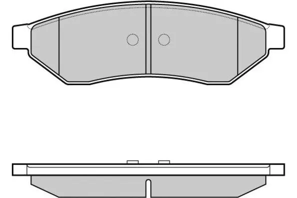 12-1162 E.T.F. Комплект тормозных колодок, дисковый тормоз (фото 1)