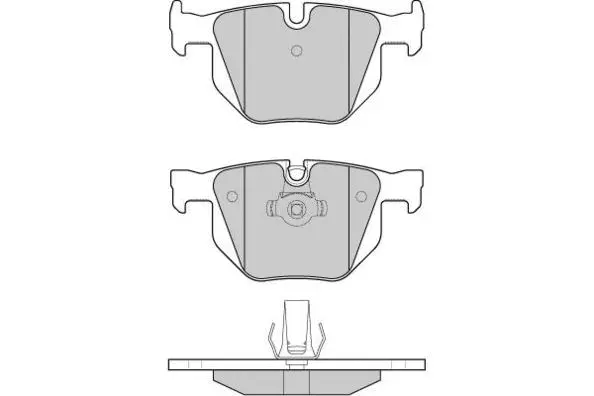 12-1173 E.T.F. Комплект тормозных колодок, дисковый тормоз (фото 1)