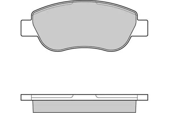 12-1186 E.T.F. Комплект тормозных колодок, дисковый тормоз (фото 1)