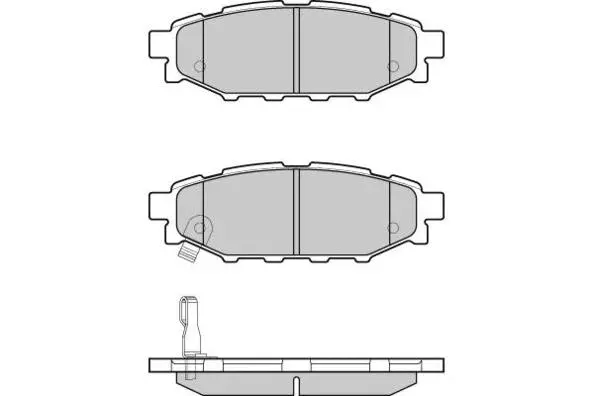 12-1218 E.T.F. Комплект тормозных колодок, дисковый тормоз (фото 1)