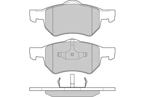 12-1219 E.T.F. Комплект тормозных колодок, дисковый тормоз (фото 1)
