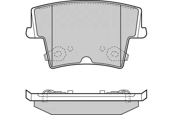 12-1278 E.T.F. Комплект тормозных колодок, дисковый тормоз (фото 1)