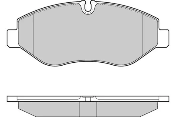 12-1324 E.T.F. Комплект тормозных колодок, дисковый тормоз (фото 1)