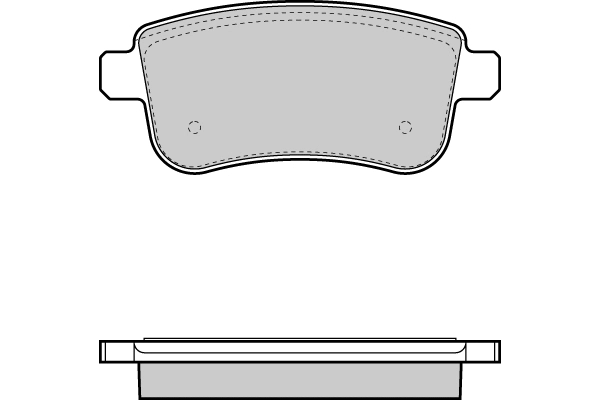 12-1384 E.T.F. Комплект тормозных колодок, дисковый тормоз (фото 1)