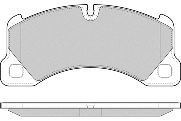 12-1457 E.T.F. Комплект тормозных колодок, дисковый тормоз (фото 1)