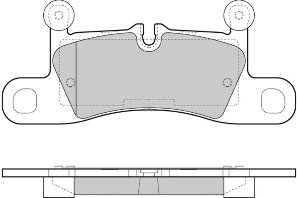 12-1459 E.T.F. Комплект тормозных колодок, дисковый тормоз (фото 1)