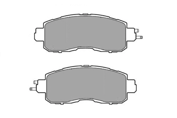12-1646 E.T.F. Комплект тормозных колодок, дисковый тормоз (фото 1)