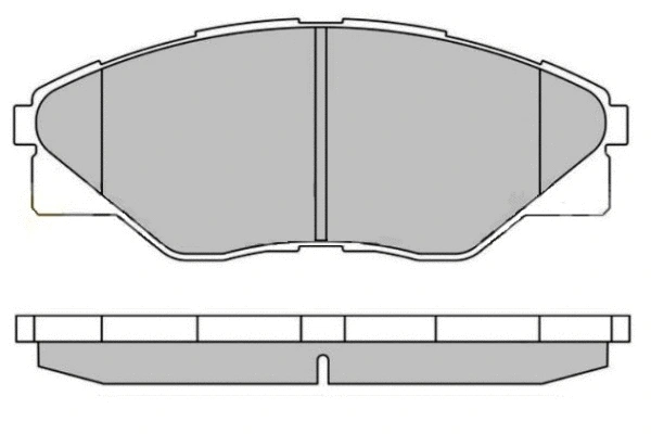 12-1647 E.T.F. Комплект тормозных колодок, дисковый тормоз (фото 1)