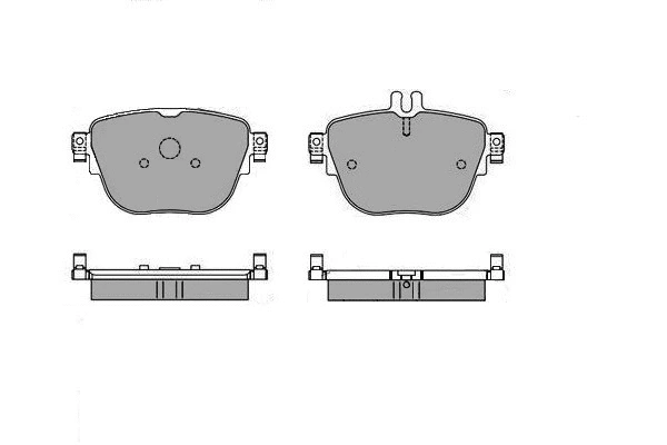 12-1727 E.T.F. Комплект тормозных колодок, дисковый тормоз (фото 1)