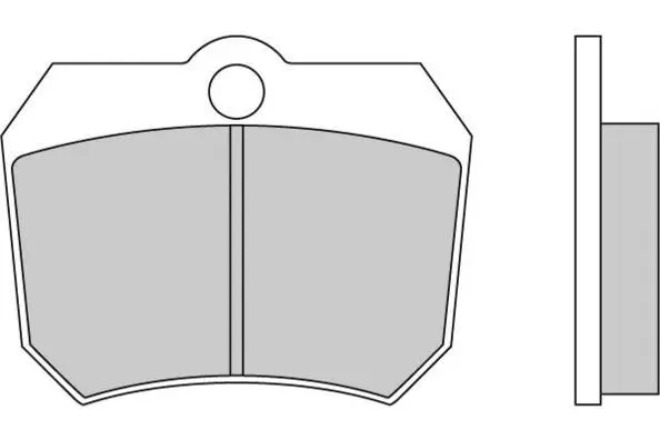 12-5223 E.T.F. Комплект тормозных колодок, дисковый тормоз (фото 1)