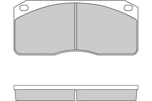 12-5238 E.T.F. Комплект тормозных колодок, дисковый тормоз (фото 1)
