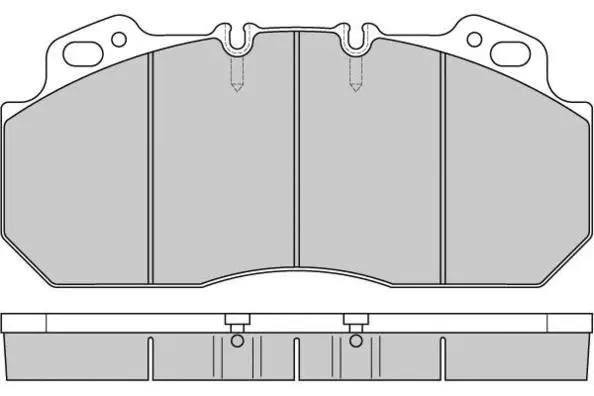 12-5280 E.T.F. Комплект тормозных колодок, дисковый тормоз (фото 1)
