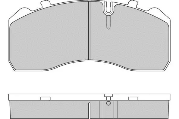 12-5284 E.T.F. Комплект тормозных колодок, дисковый тормоз (фото 1)