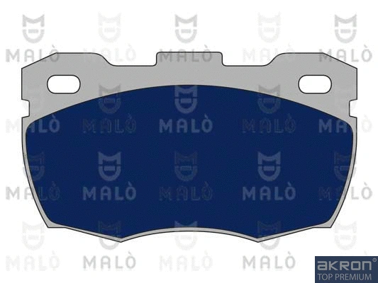 1050689 MALO Комплект тормозных колодок, дисковый тормоз (фото 1)